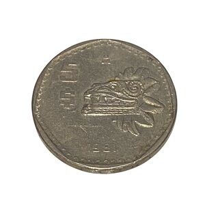 Mexico 5 Pesos Coin 1981 #6195